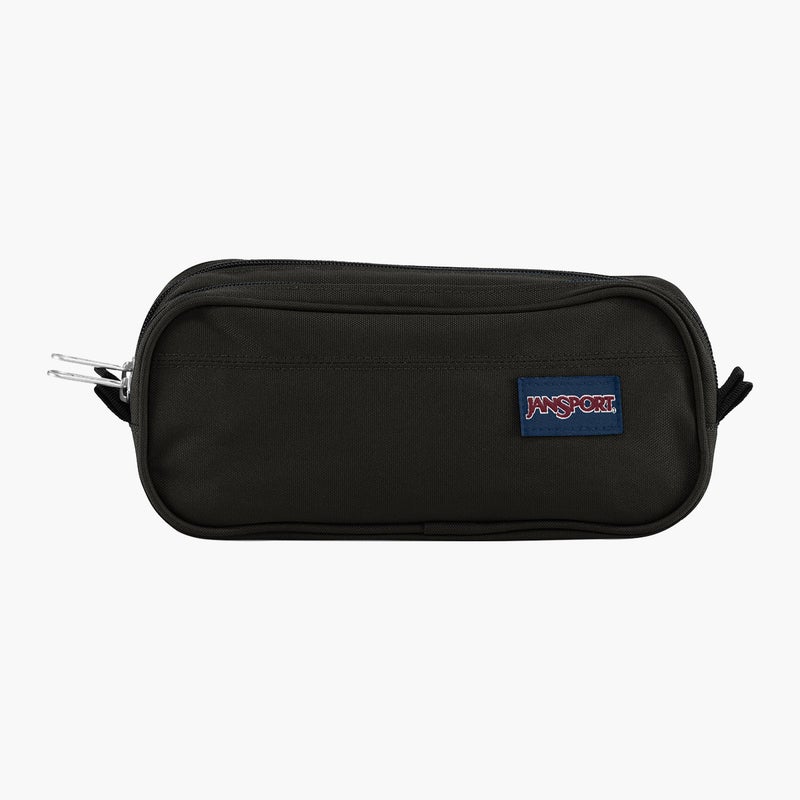 JANSPORT حقيبة أقلام سوداء صلبة للأطفال - Image 1